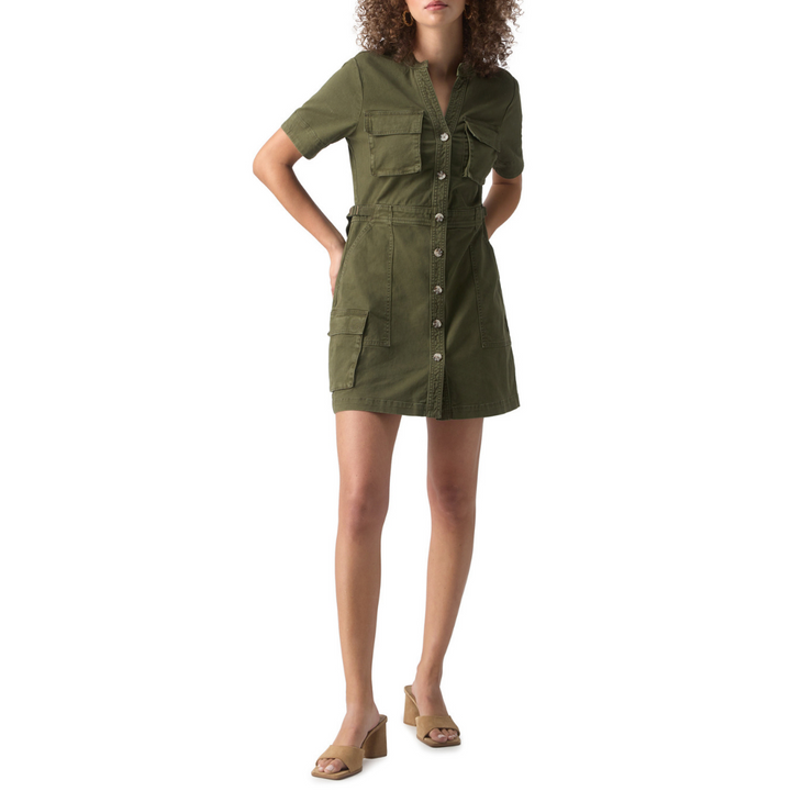 Reissue Dress Burnt Olive