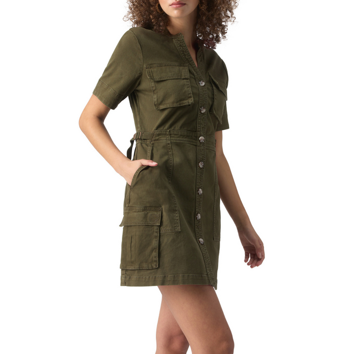 Reissue Dress Burnt Olive